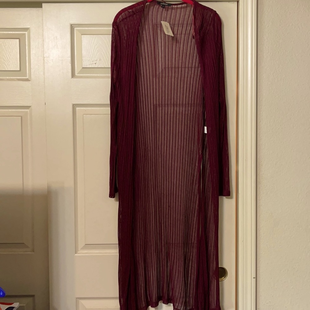 Women’s long knit forever 21 duster/cardigan